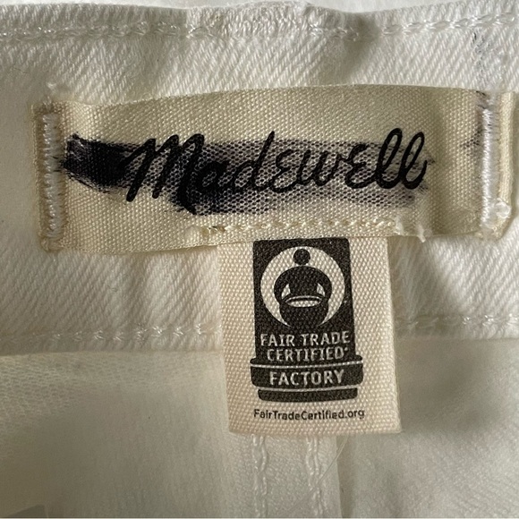 New! The Tall Perfect Vintage Wide-Leg Crop Jean in Tile White 18906 - Picture 11 of 16